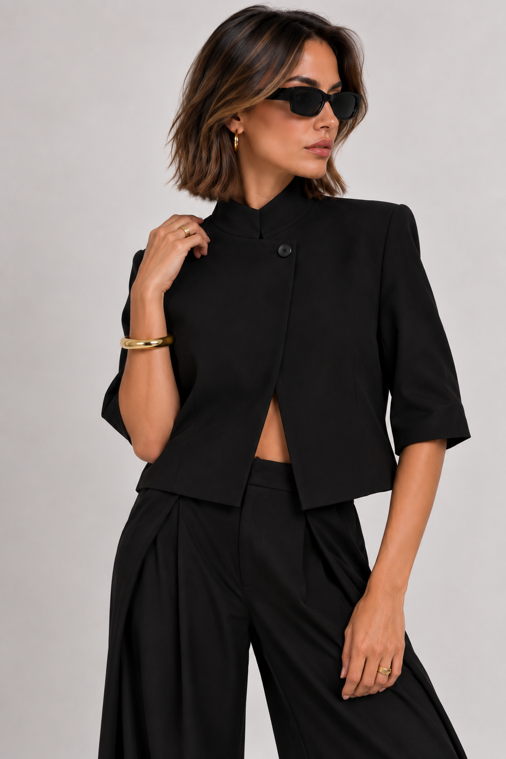 Gaia Blazer Zwart