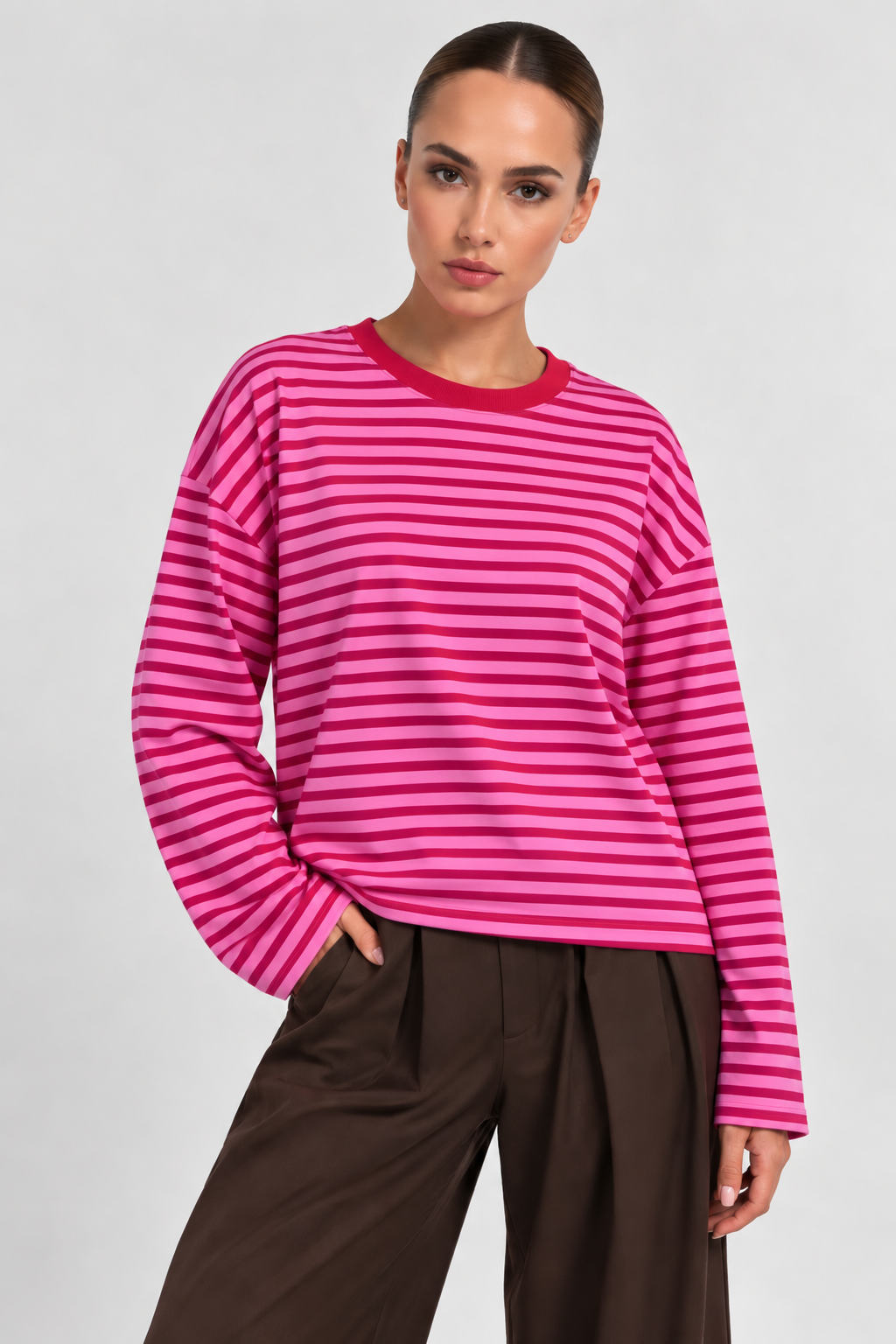 Nine Longleeve Pink