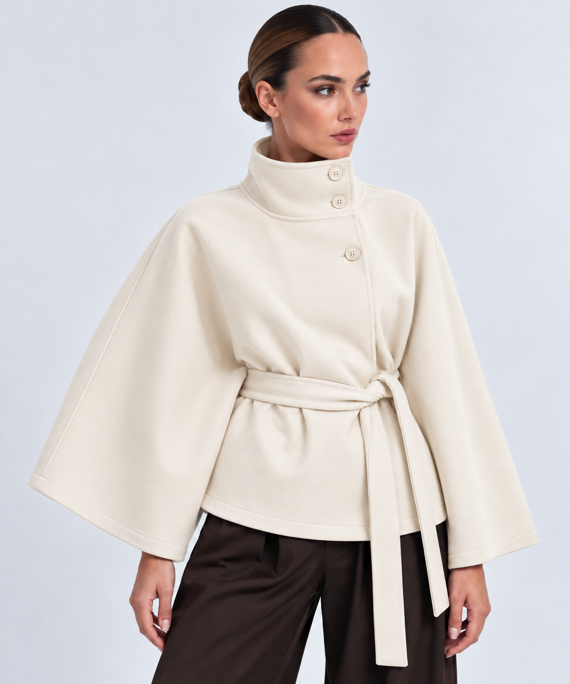 Lace Cape Trenchcoat