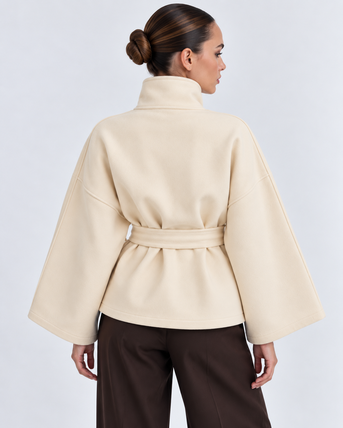 Lace Cape Trenchcoat